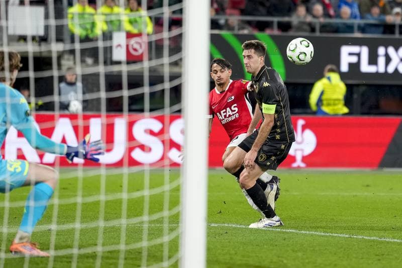 Football. UEFA Europa Conference League. AZ - Jagiellonia Bialystok. 18.12.2025