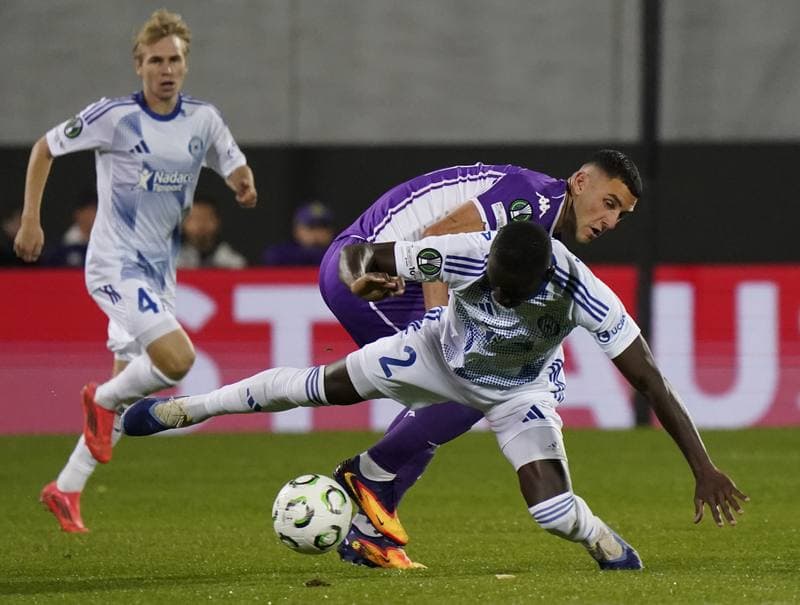 Football. UEFA Europa Conference League. Fiorentina - Sigma. 02.10.2025