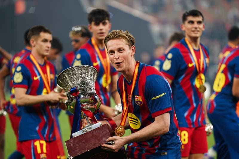 Football. Spanish Super Cup. Barcelona - Real Madrid. 11.01.2026