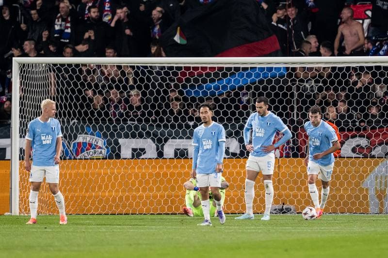 Football. UEFA Europa League. Viktoria Plzen - MalmA FF. 02.10.2025