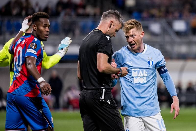 Football. UEFA Europa League. Viktoria Plzen - MalmA FF. 02.10.2025