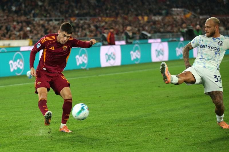 Football. Serie A. AS Roma - FC Internazionale. 18.10.2025