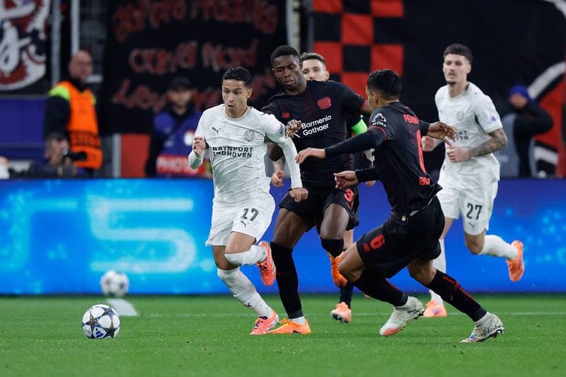 Football. UEFA Champions League. Bayer Leverkusen - PSV. 01.10.2025
