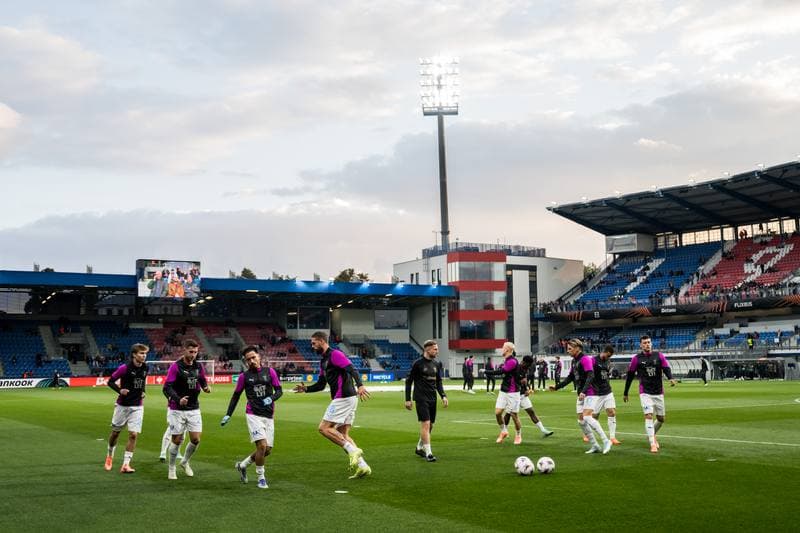 Football. UEFA Europa League. Viktoria Plzen - MalmA FF. 02.10.2025