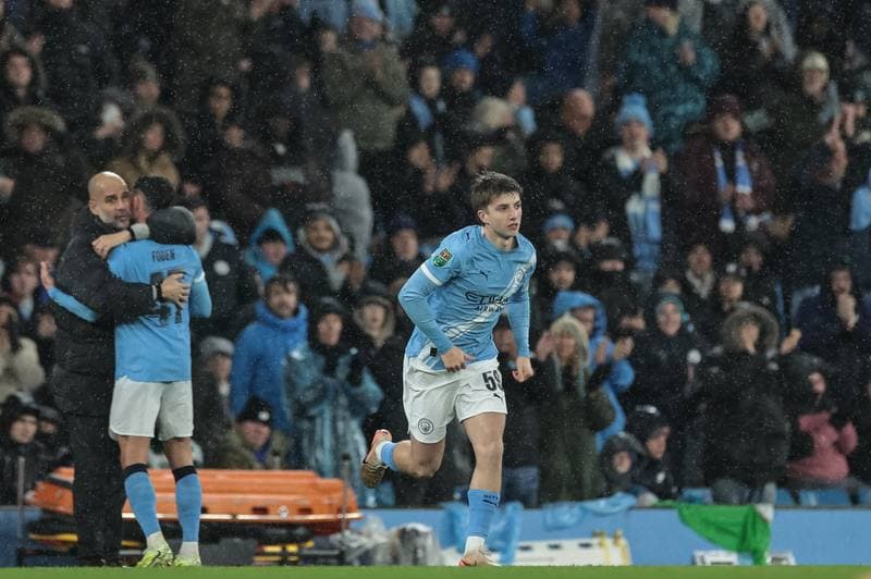 Football. Carabao Cup. Manchester City - Brentford. 17.12.2025
