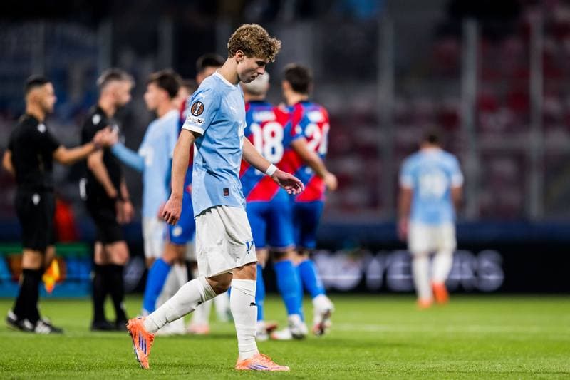 Football. UEFA Europa League. Viktoria Plzen - MalmA FF. 02.10.2025