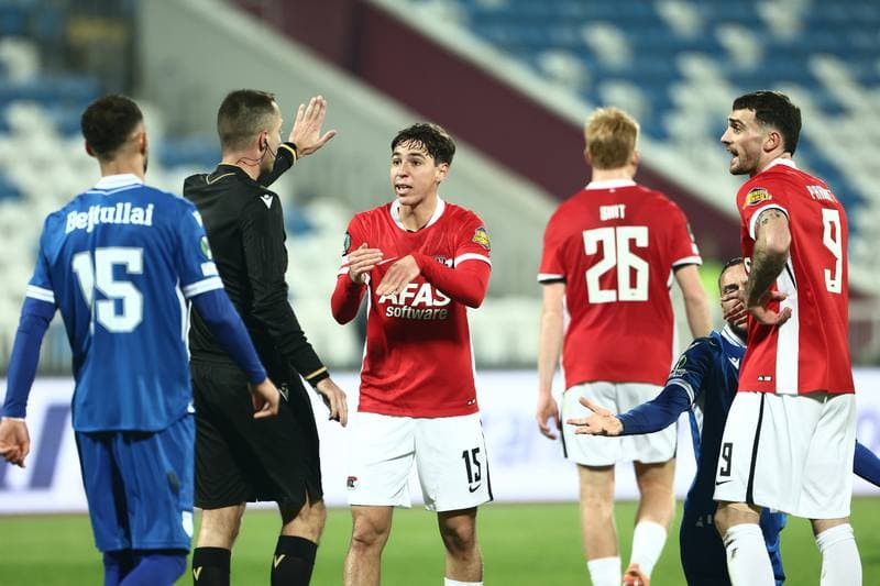 Football. UEFA Conference League. FC Drita - AZ Alkmaar. 11.12.2025