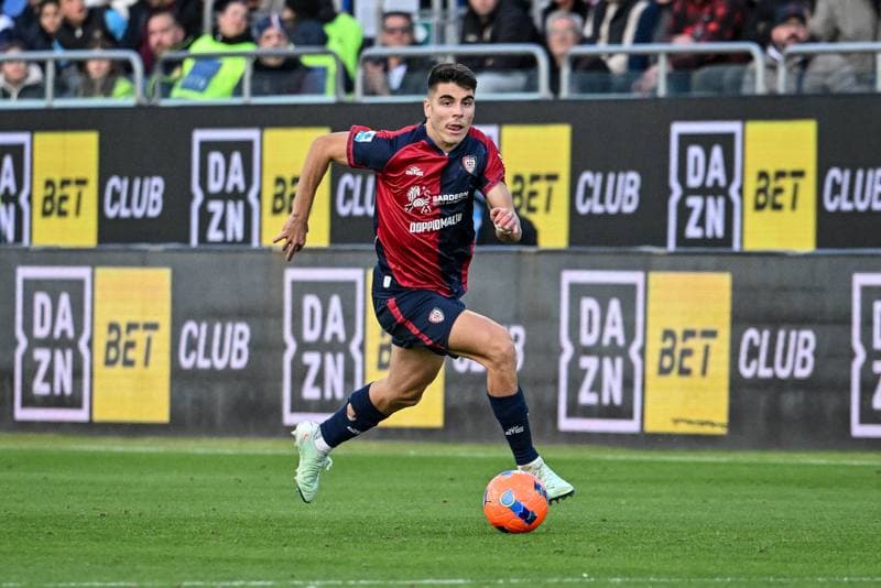 Football. Serie A. Cagliari Calcio - AS Roma. 07.12.2025