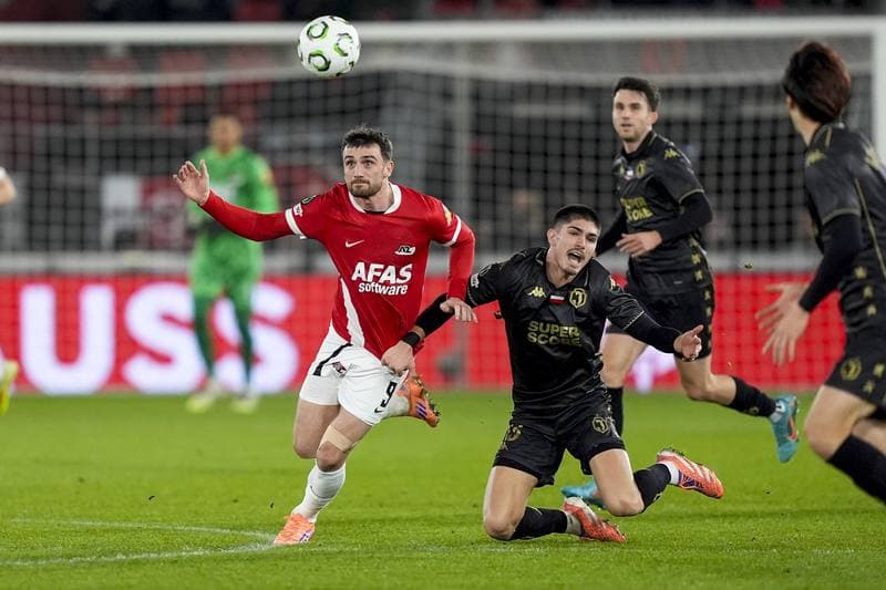 Football. UEFA Europa Conference League. AZ - Jagiellonia Bialystok. 18.12.2025