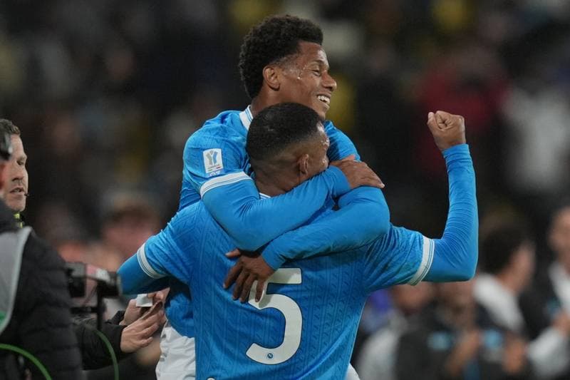 Football. EA Sports FC Supercup. Napoli - Bologna. 22.12.2025