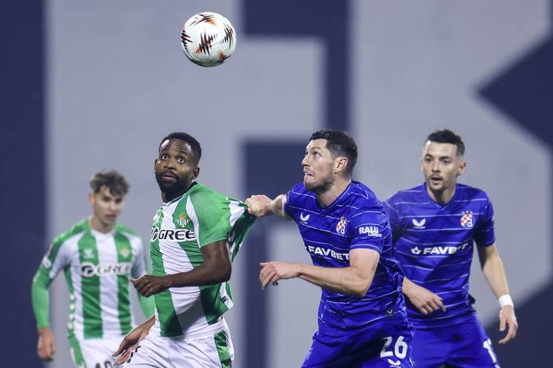 Football. UEFA Europa League. GNK Dinamo - Real Betis. 11.12.2025