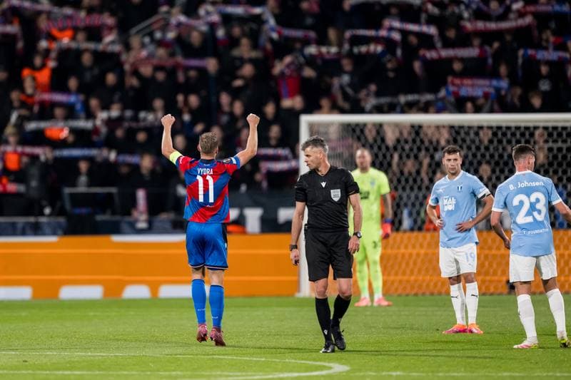 Football. UEFA Europa League. Viktoria Plzen - MalmA FF. 02.10.2025