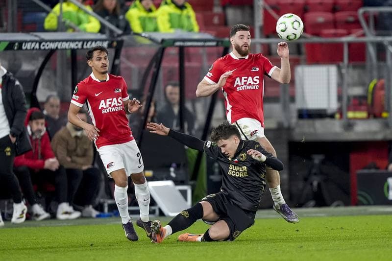 Football. UEFA Europa Conference League. AZ - Jagiellonia Bialystok. 18.12.2025