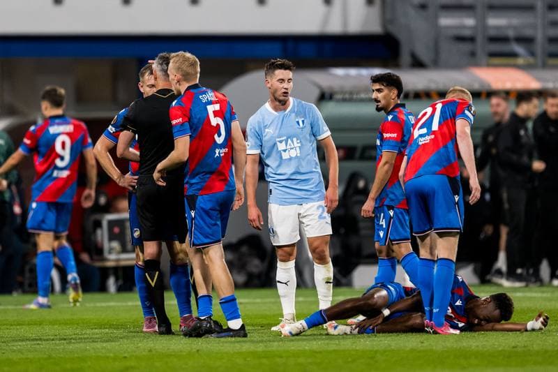 Football. UEFA Europa League. Viktoria Plzen - MalmA FF. 02.10.2025
