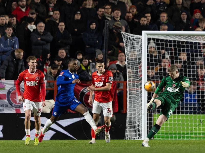 Football. Emirates FA Cup. Charlton Athletic - Chelsea. 10.01.2026