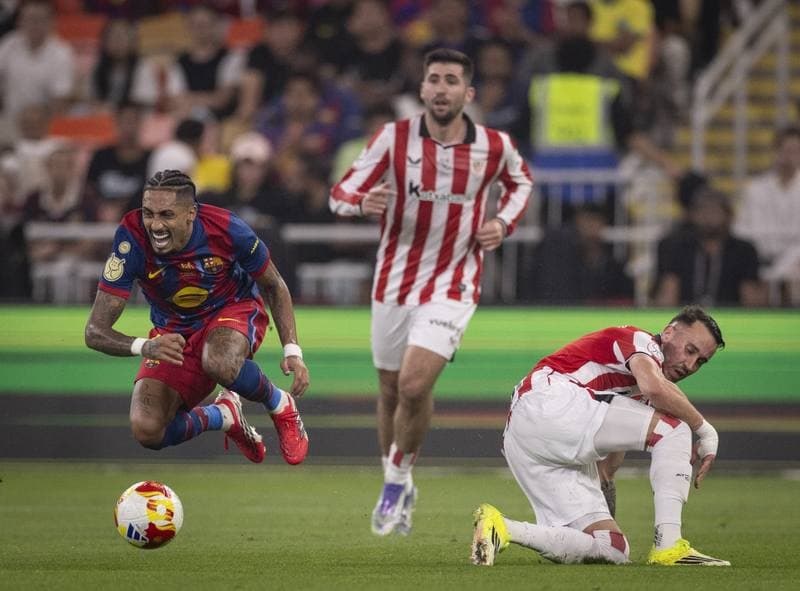 Football. Spanish Supercup. Barcelona - Athletic Club. 07.01.2026