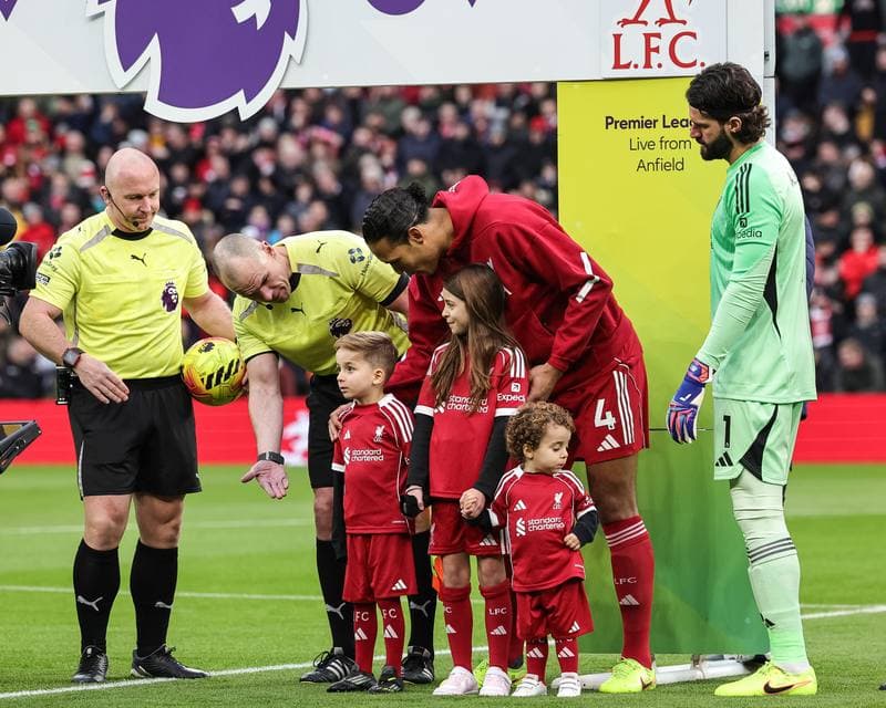 Football. Premier League. Liverpool - Wolverhampton Wanderers. 27.12.2025