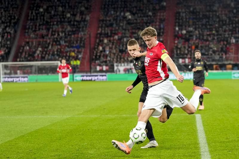 Football. UEFA Europa Conference League. AZ - Jagiellonia Bialystok. 18.12.2025