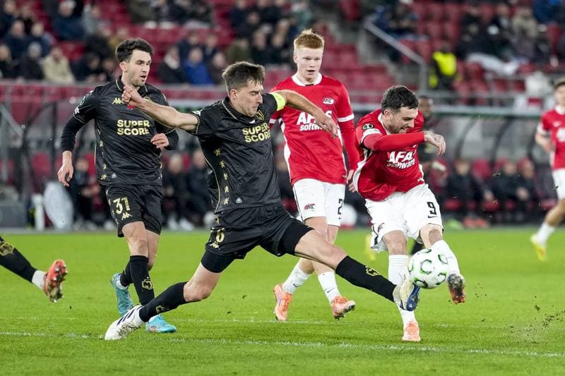 Football. UEFA Europa Conference League. AZ - Jagiellonia Bialystok. 18.12.2025