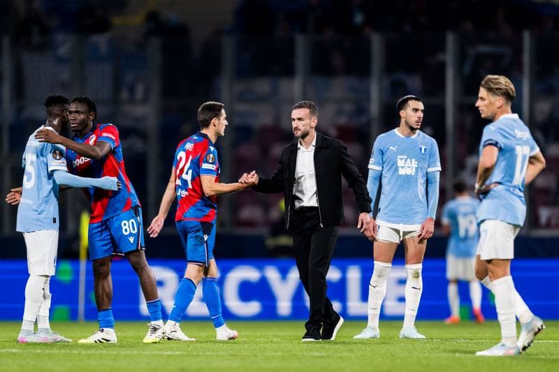 Football. UEFA Europa League. Viktoria Plzen - MalmA FF. 02.10.2025