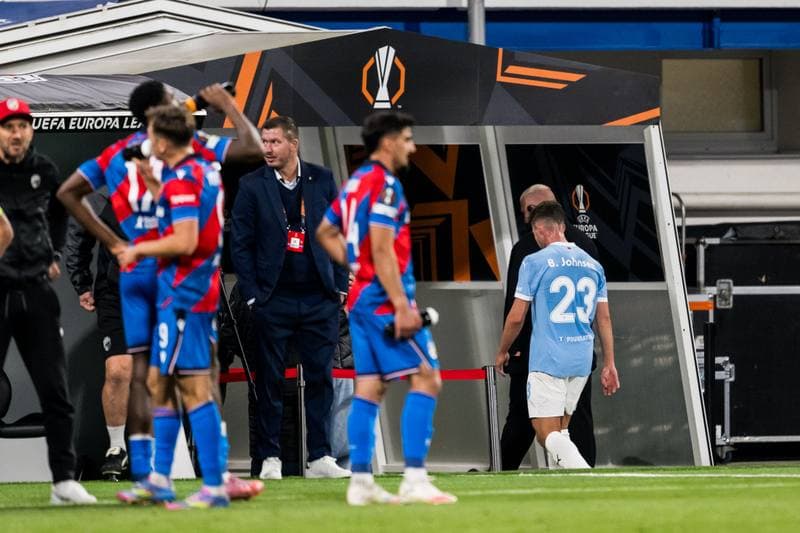 Football. UEFA Europa League. Viktoria Plzen - MalmA FF. 02.10.2025