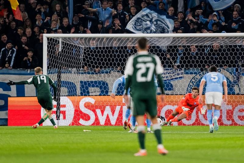 Football. UEFA Europa League. MalmA FF - Panathinaikos. 06.11.2025