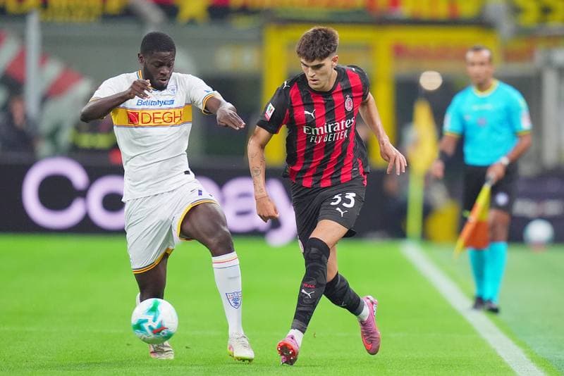 Football. Frecciarossa Italian Cup. Milan - Lecce. 23.09.2025