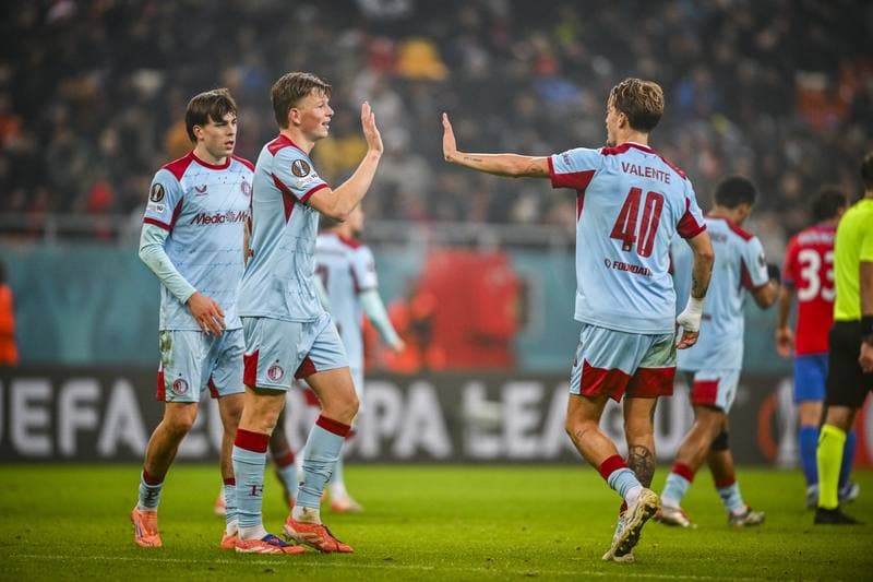 Football. UEFA Europa League. FCSB - Feyenoord. 11.12.2025