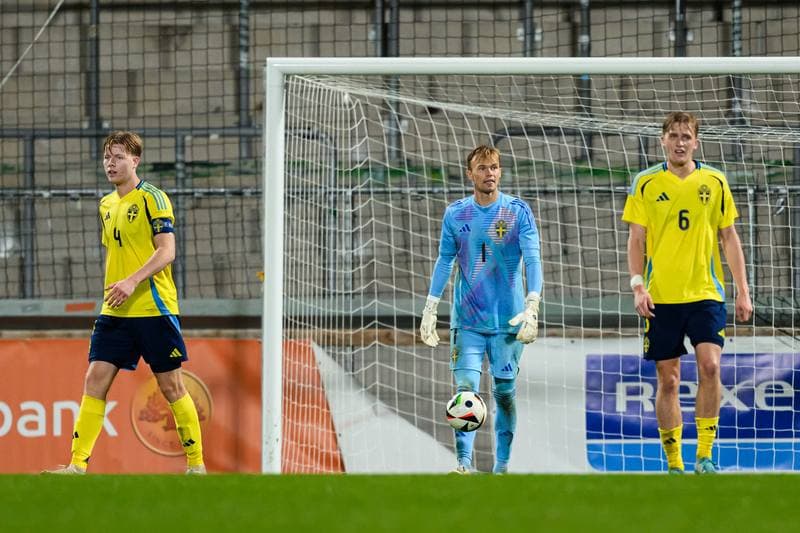 Football. UEFA Under-21 Qualifier. Sweden - Poland. 14.10.2025
