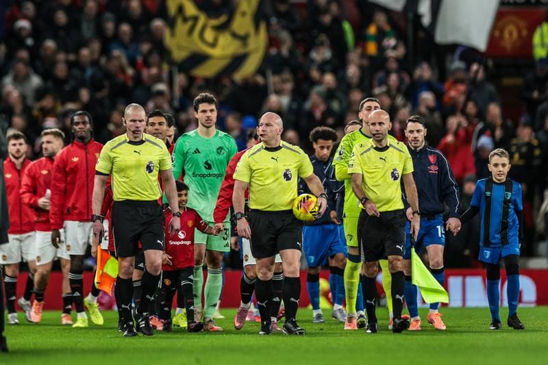 Football. Premier League. Manchester United - Bournemouth. 15.12.2025