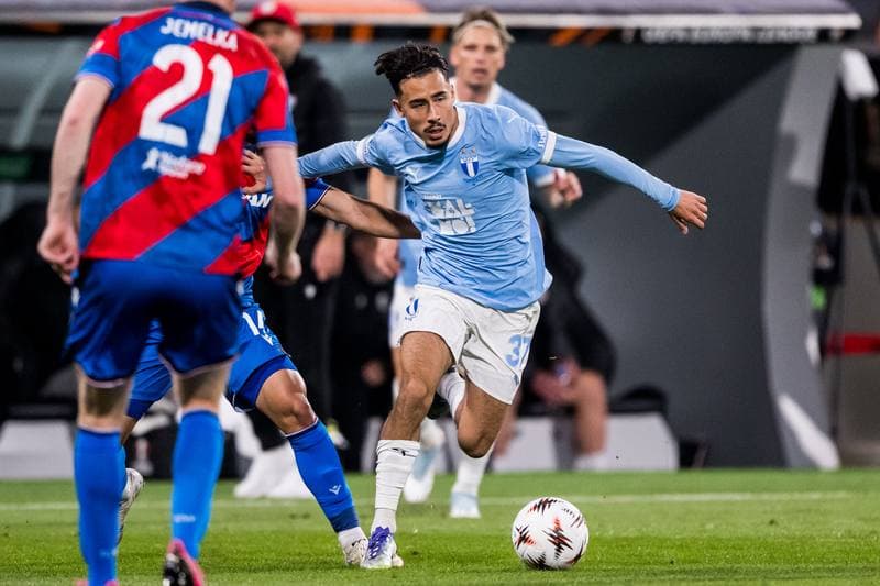 Football. UEFA Europa League. Viktoria Plzen - MalmA FF. 02.10.2025