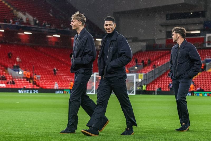 Football. UEFA Champions League. Liverpool - Real Madrid. 04.11.2025