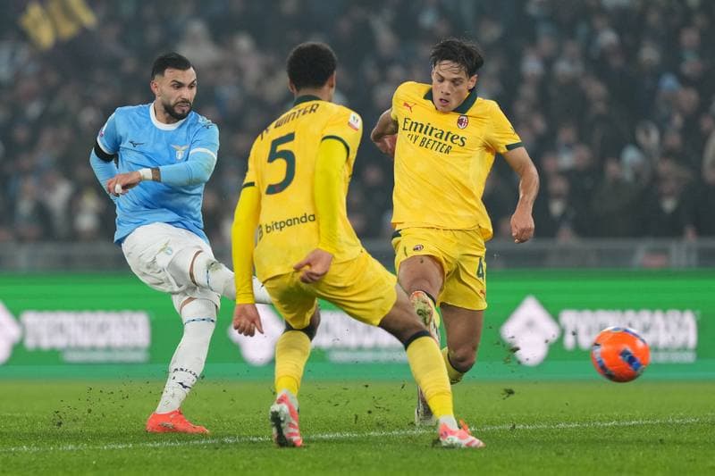 Football. Coppa Italia. SS Lazio - AC Milan. 04.12.2025