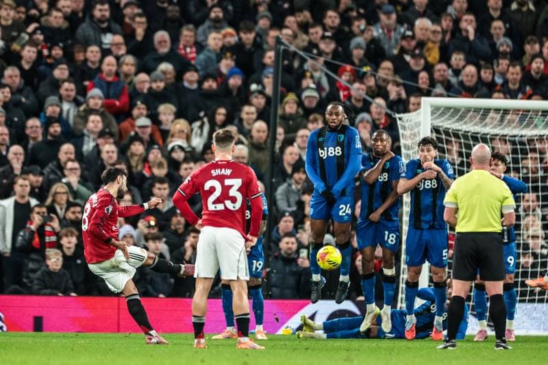 Football. Premier League. Manchester United - Bournemouth. 15.12.2025