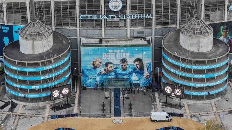 Football. UEFA Champions League. Manchester City - Borussia Dortmund. 05.11.2025