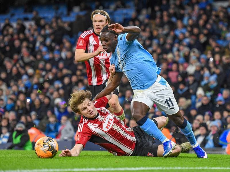 Football. Emirates FA Cup. Manchester City - Exeter City. 10.01.2026