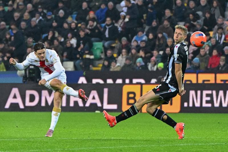 Football. Serie A. Udinese - Genoa. 08.12.2025