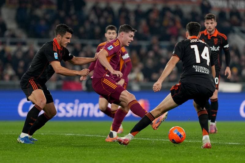 Football. Serie A. AS Roma - Como 1907. 15.12.2025