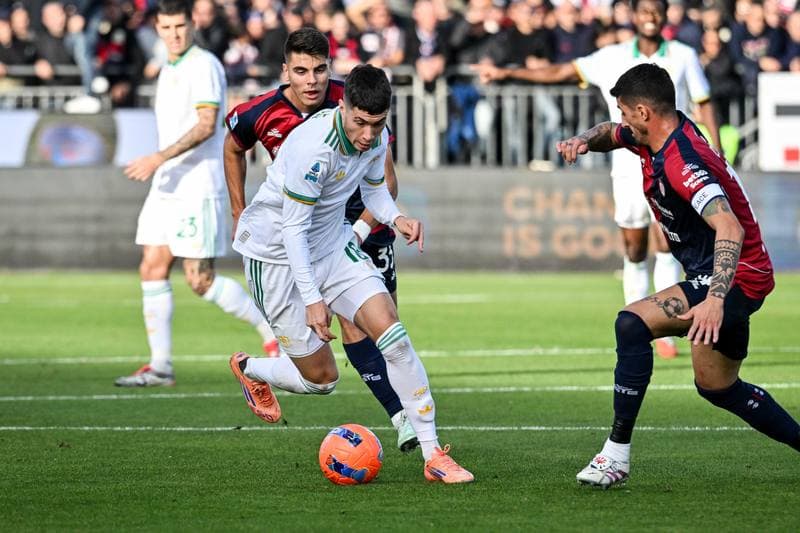 Football. Serie A. Cagliari Calcio - AS Roma. 07.12.2025