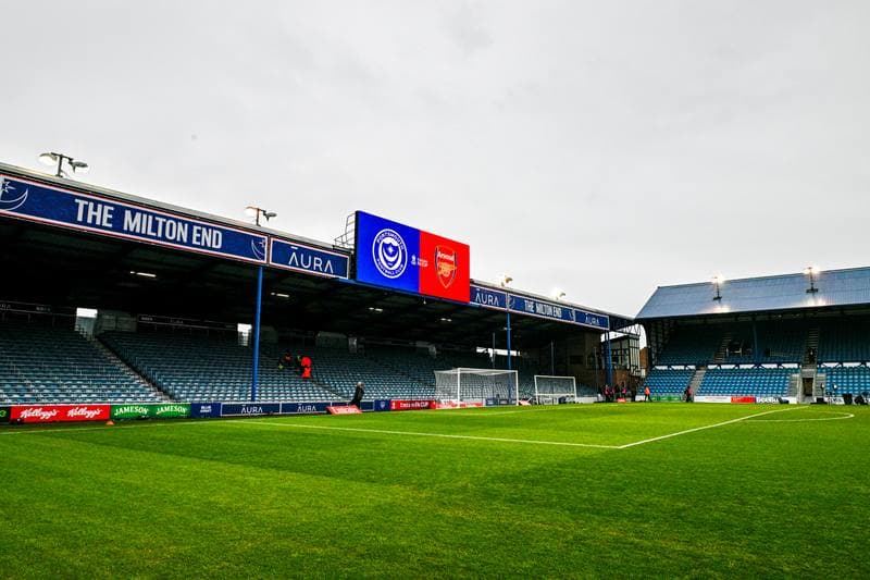 Football. Emirates FA Cup. Portsmouth - Arsenal. 11.01.2026