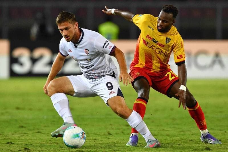 Football. Serie A. U.S. Lecce - Cagliari Calcio. 19.09.2025