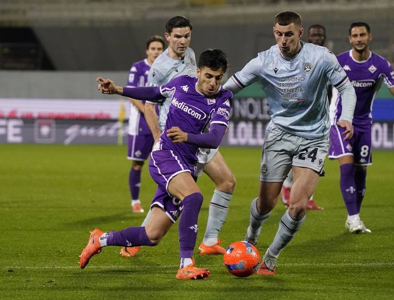 Football. Serie A. Fiorentina - Udinese. 21.12.2025