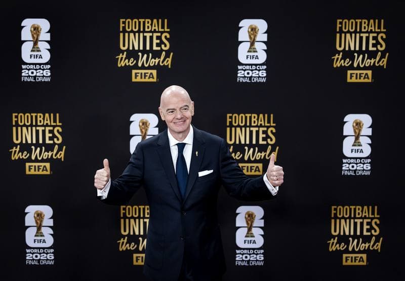 Football. FIFA. Press Conference. 14.12.2025
