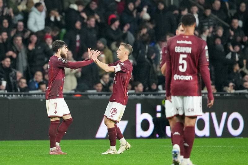 Football. Ligue 1. FC Metz - Paris Saint-Germain. 13.12.2025