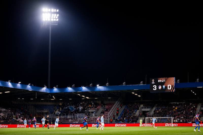 Football. UEFA Europa League. Viktoria Plzen - MalmA FF. 02.10.2025