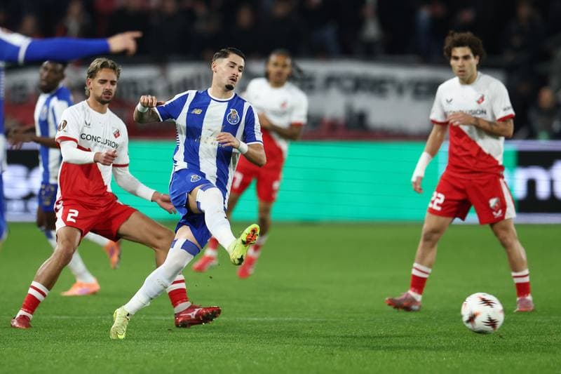 Football. UEFA Europa League. FC Utrecht - Porto. 06.11.2025