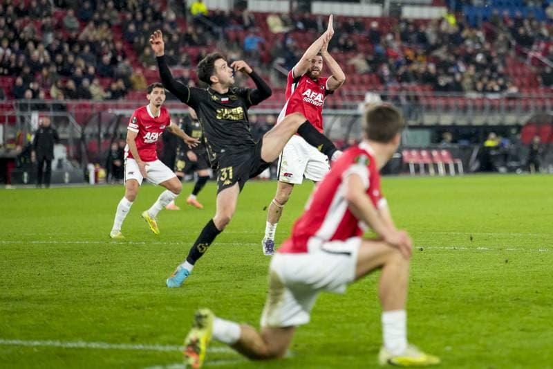 Football. UEFA Europa Conference League. AZ - Jagiellonia Bialystok. 18.12.2025