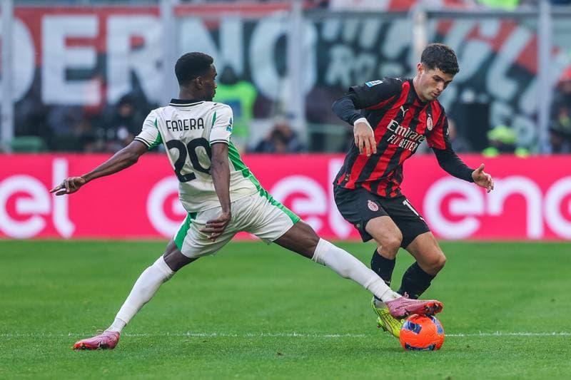 Football. Serie A. AC Milan - US Sassuolo. 14.12.2025