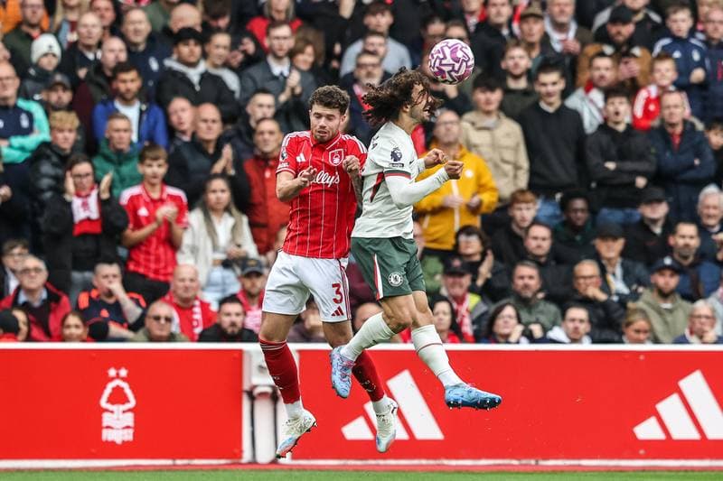 Football. Premier League. Nottingham Forest - Chelsea. 18.10.2025