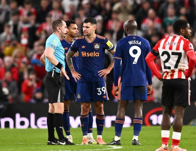 Football. Premier League. Sunderland - Newcastle United. 14.12.2025